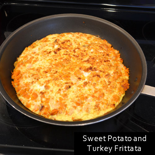 Sweet Potato Turkey Frittata