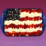 4th of July Flag Cake