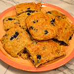 Blueberry Lemon Protein Cookies