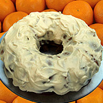 Orange Bundt Cake with Low Sugar Frosting - Picture