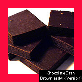 Chocolate Bean Brownies (Mix Version)