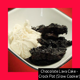 Chocolate Lava Cake - Crock Pot (Slow Cooker)