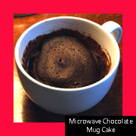 Microwave Chocolate Mug Cake