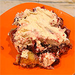 Cranberry Strawberry Trifle