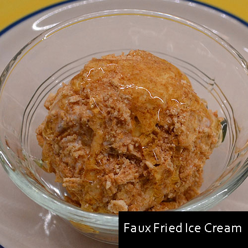 Faux Fried Ice Cream