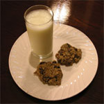 Oatmeal Cookies with Chocolate or Walnuts Picture