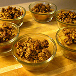 Pear with Streusel Topping - Picture