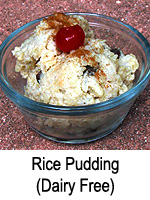 Rice Pudding (Dairy Free)