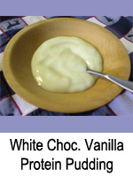 White Chocolate & Vanilla Protein Pudding