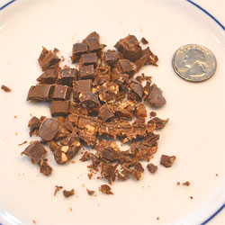 Cut Up Chocolate Candies
