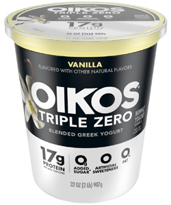 Oikos Triple Zero Vanilla Yogurt
