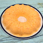 Orange or Peach Gelatin Mold