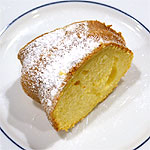 Pear Bundt Cake Slice