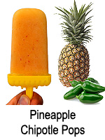 Pineapple Chipotle Pops