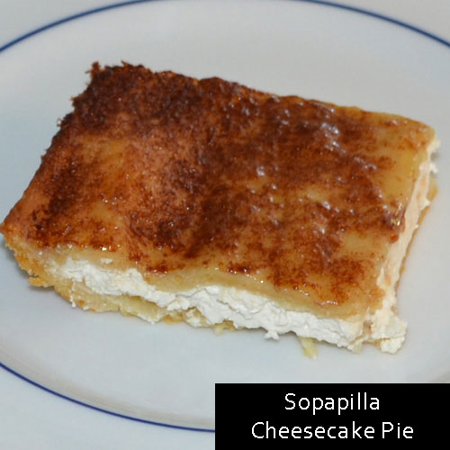 Sopapilla Cheesecake Pie