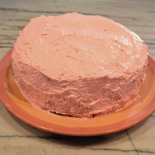 Super Moist Strawberry Cake