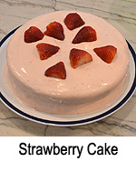 Strawberry Cake (Low Sugar)
