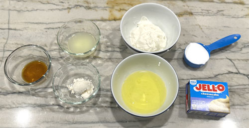 Mix these ingredients in.