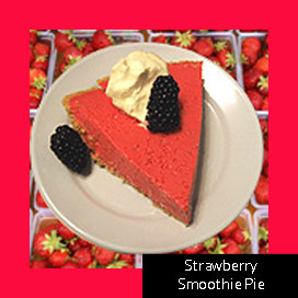 Strawberry Smoothie Pie