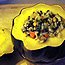 Acorn Squash Stuffed with Pork