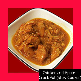 Chicken and Apple - Crock Pot (Slow Cooker)