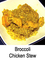 Broccoli Chicken Stew - Crock Pot (Slow Cooker)