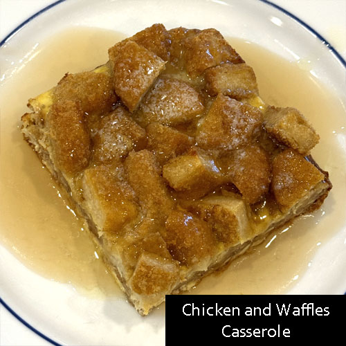 Chicken and Waffles Casserole
