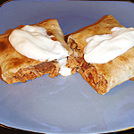 Baked Chicken Chimichangas - Picture