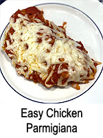 Easy Chicken Parmigiana