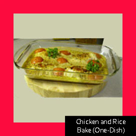 Chicken and Rice Bake (One-Dish)