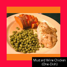 Mustard Wine Chicken (One-Dish)