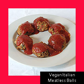 Vegan Italian Meatless Balls