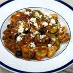 Greek Tortellini Skillet