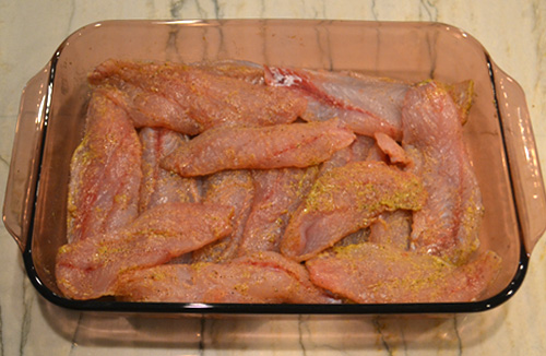 Indian Fish Curry - Raw Fish
