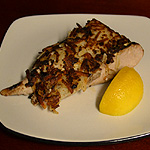 Potato Horseradish Crusted Tuna