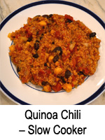 Quinoa Chili - Slow Cooker
