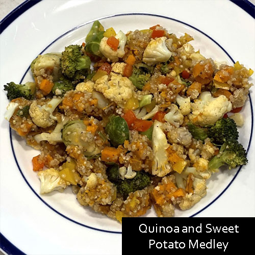 Quinoa and Sweet Potato Medley - Plate