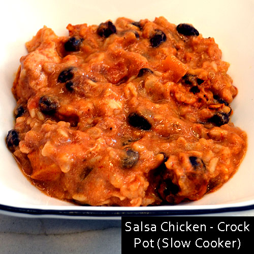 Salsa Chicken - Crock Pot (Slow Cooker)