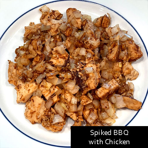 Spiked BBQ with Chicken