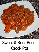Sweet & Sour Beef - Crock Pot (Slow Cooker)