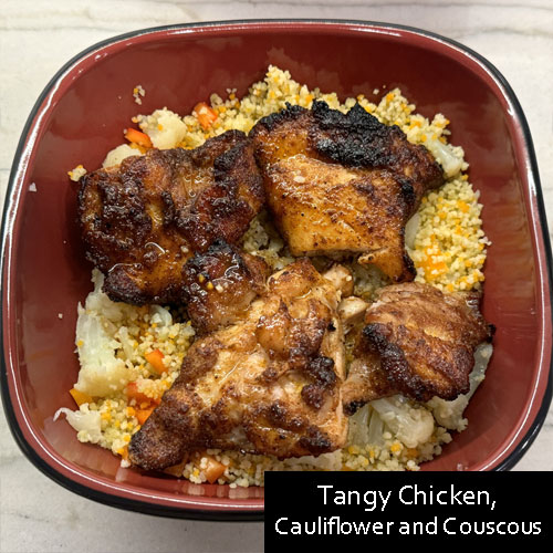 Tangy Chicken, Cauliflower and Couscous