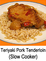 Teriyaki Pork Tenderloin (Slow Cooker)