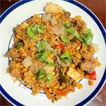 Vegetable and Paneer Biryani - Instant Pot