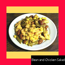Bean and Chicken Salad