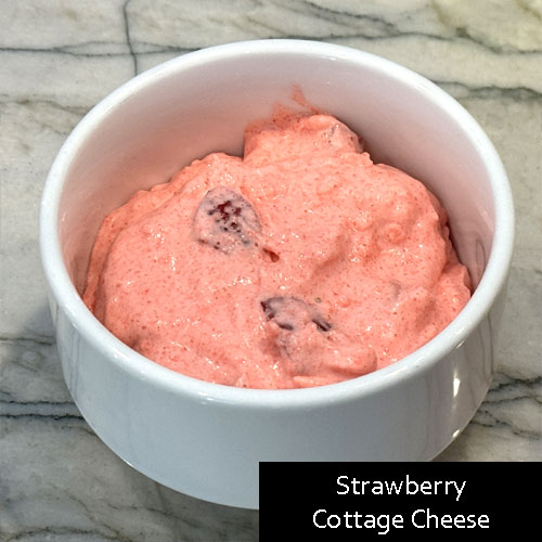Strawberry Cottage Cheese