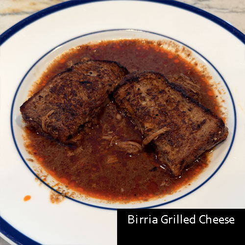 Birria Grilled Cheese