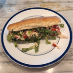 Chicken Caesar Salad Hoagies