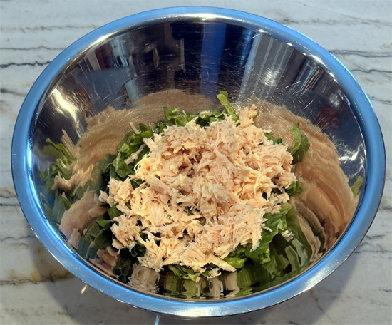 In a large bowl, combine all the ingredients EXCEPT the pepper.