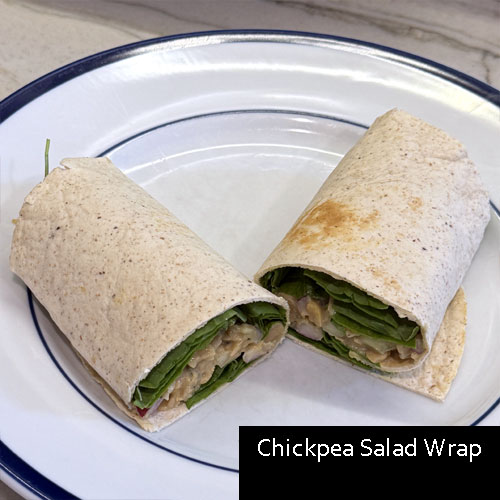 Chickpea Salad Wrap