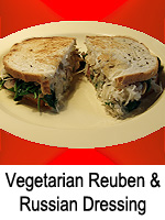 Vegetarian Reuben & Russian Dressing